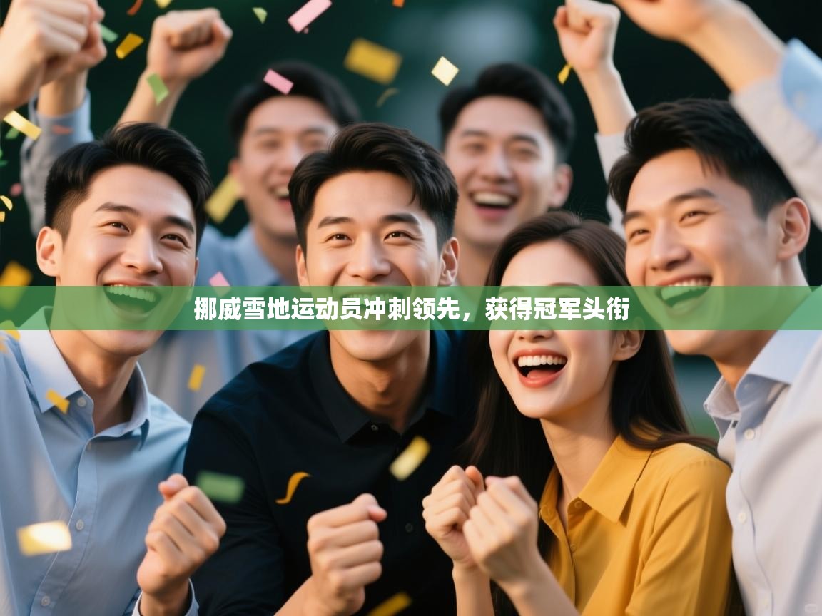 挪威雪地运动员冲刺领先，获得冠军头衔